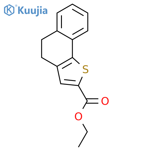 Ethyl 4,5-dihydronaphtho[1,2-b]thiophene-2-carboxylate structure