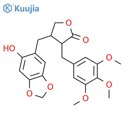 (-)-6'-Hydroxy yatein structure