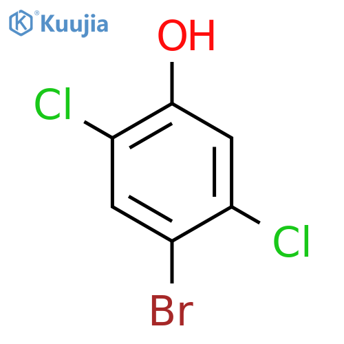 4-Bromo-2,5-dichlorophenol structure