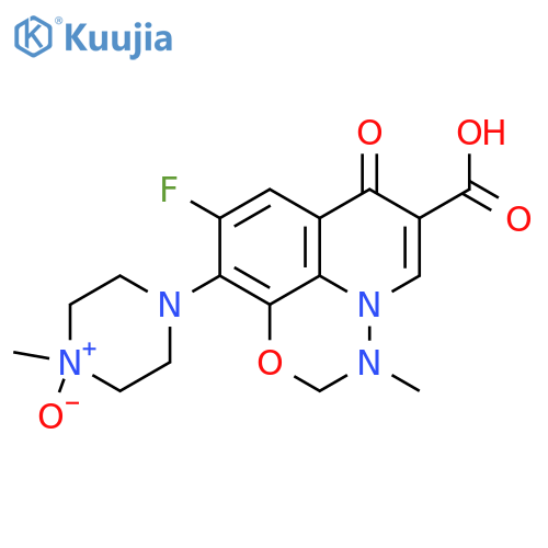 Marbofloxacin N-oxide structure