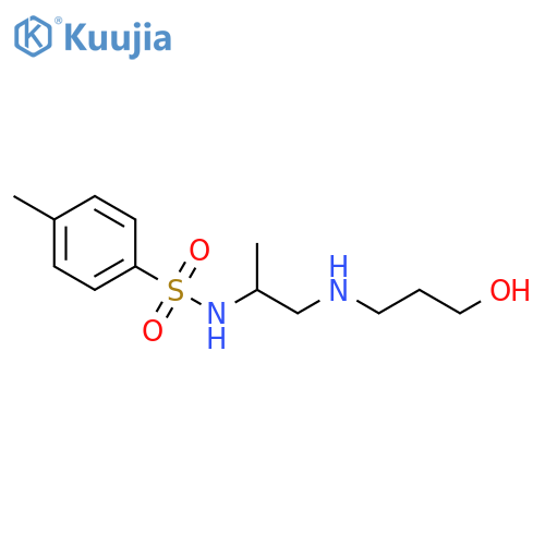(S)-N-2-(3-Hydroxypropyl)amino-1-methylethyl-4-methyl-benzenesulfonamide structure