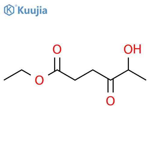 5-Hydroxy-4-oxohexanoic acid; (R)-form, Et ester structure
