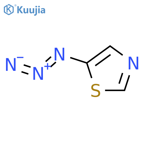 5-azido-1,3-thiazole structure
