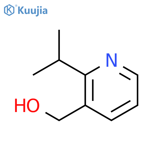 2-(propan-2-yl)pyridin-3-ylmethanol structure