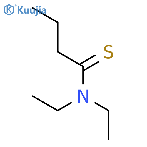 Butanethioamide,N,N-diethyl- structure