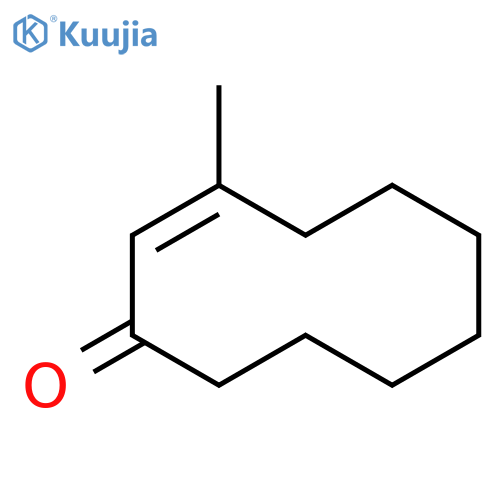 (Z)-3-Methylcyclodec-2-enone structure