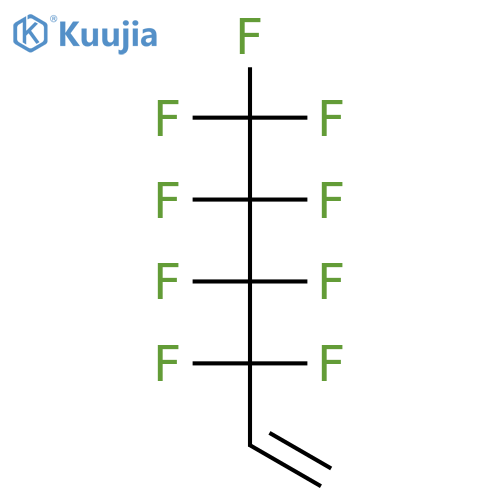 1H,1H,2H-Perfluoro-1-hexene structure