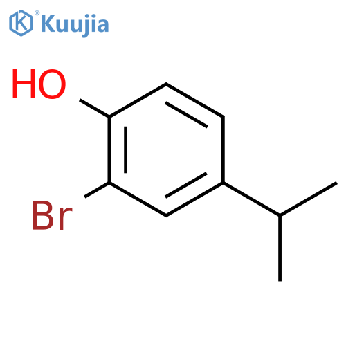2-Bromo-4-isopropylphenol structure