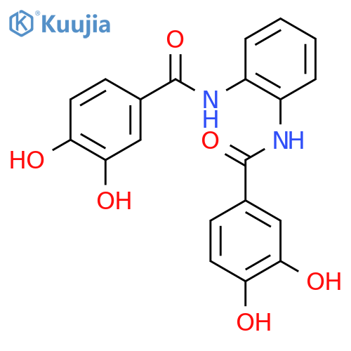 Benzamide, N,N'-1,2-phenylenebis[3,4-dihydroxy- structure