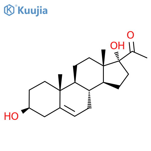 17alpha-Hydroxypregnenolone structure