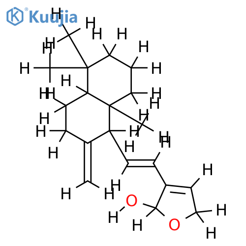 15,16-epoxylabda-8(17),11,13-trien-16-ol (E) structure