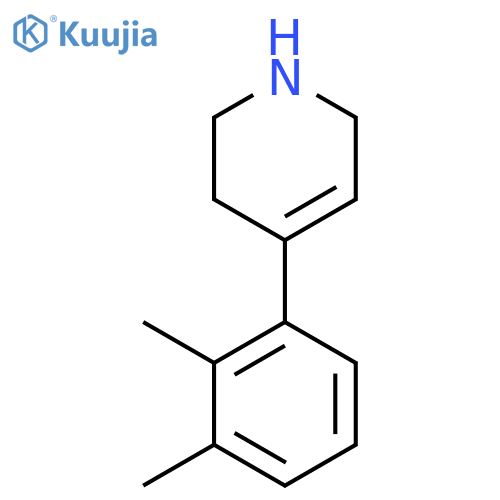4-(2,3-Dimethylphenyl)-1,2,3,6-tetrahydropyridine structure
