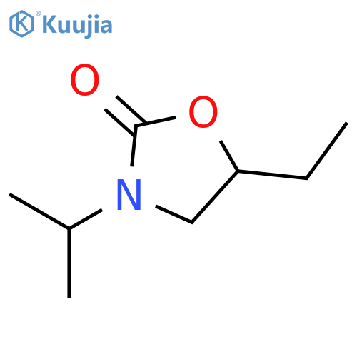 2-Oxazolidinone,5-ethyl-3-(1-methylethyl)- structure