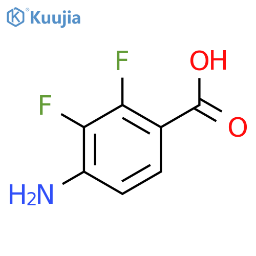 4-Amino-2,3-difluorobenzoic acid structure
