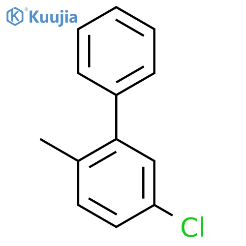 4-Chloro-1-methyl-2-phenylbenzene structure