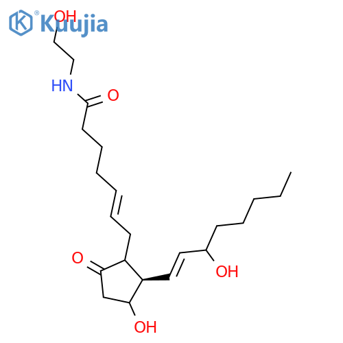 Prostaglandin E2 Ethanolamide-d4 structure