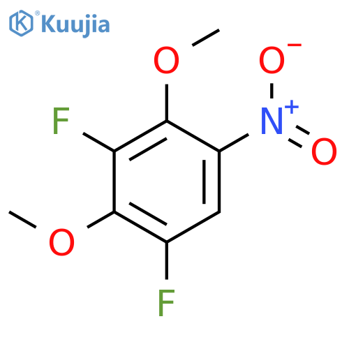 1,3-Difluoro-2,4-dimethoxy-5-nitrobenzene structure