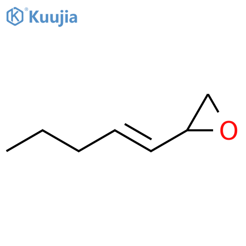 2-(pent-1-en-1-yl)oxirane structure