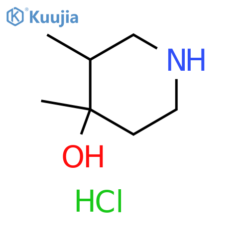 3,4-dimethylpiperidin-4-ol Hydrochloride structure