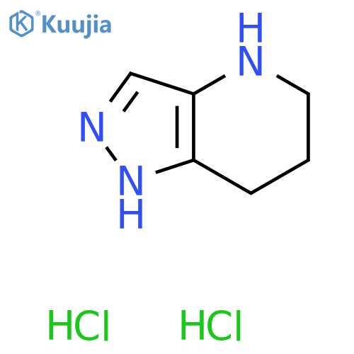 4,5,6,7-Tetrahydro-1H-pyrazolo[4,3-b]pyridine dihydrochloride structure