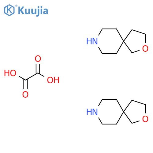 2-oxa-8-azaspiro[4.5]decane;hemi(oxalic acid) structure