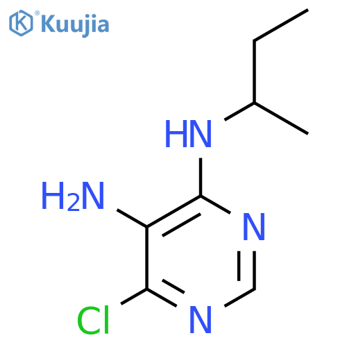 N'4'-sec-Butyl-6-chloro-pyrimidine-4,5-diamine structure