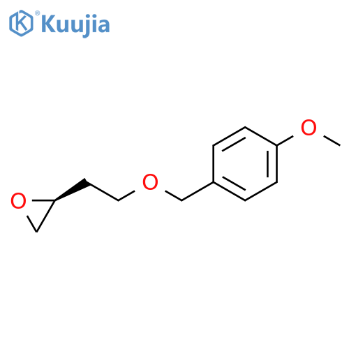 Oxirane, [2-[(4-methoxyphenyl)methoxy]ethyl]-, (2S)- structure