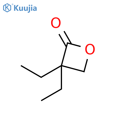 3,3-Diethyloxetan-2-one structure