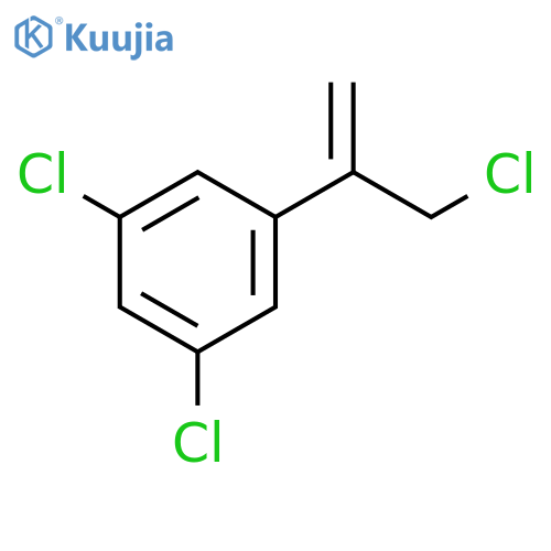 1,3-dichloro-5-(3-chloroprop-1-en-2-yl)benzene structure
