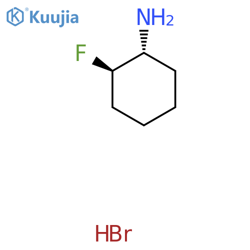(1R,2R)-2-Fluorocyclohexan-1-amine hydrobromide structure