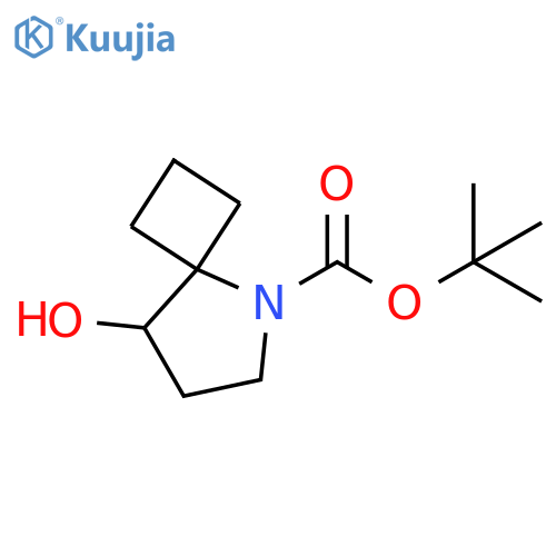 Tert-butyl 8-hydroxy-5-azaspiro[3.4]octane-5-carboxylate structure