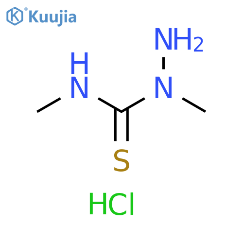 1-amino-1,3-dimethylthiourea hydrochloride structure