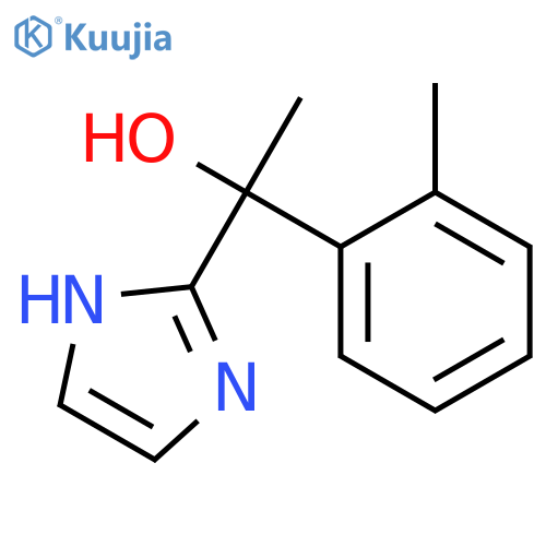 1-(1H-imidazol-2-yl)-1-(o-tolyl)ethan-1-ol structure