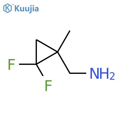 (2,2-difluoro-1-methyl-cyclopropyl)methanamine structure