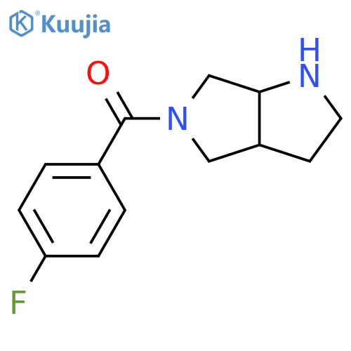 5-(4-fluorobenzoyl)-octahydropyrrolo3,4-bpyrrole structure