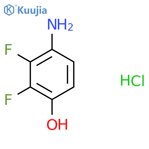 4-Amino-2,3-difluorophenol hydrochloride structure