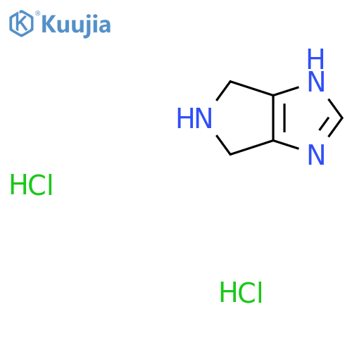 1H,4H,5H,6H-pyrrolo3,4-dimidazole dihydrochloride structure