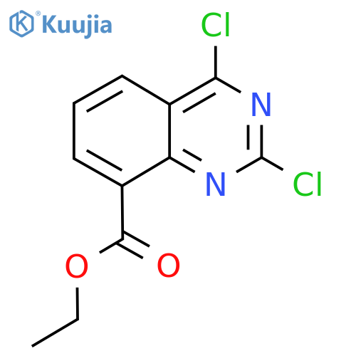 Ethyl 2,4-dichloroquinazoline-8-carboxylate structure