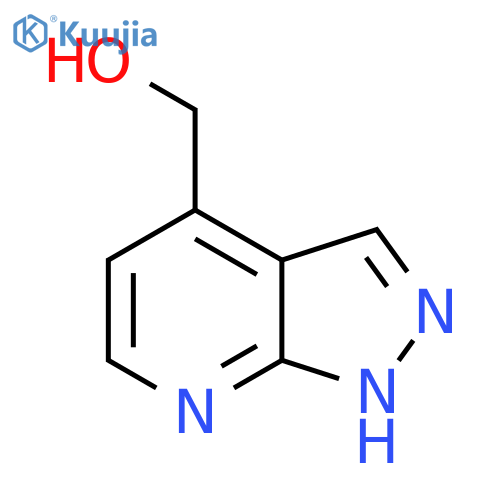 1H-Pyrazolo3,4-bpyridine-4-methanol structure