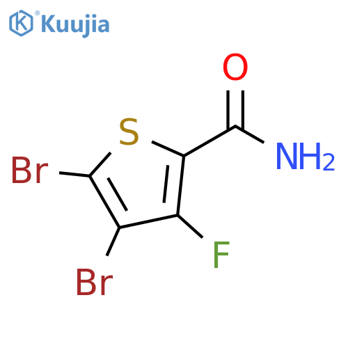 2-Thiophenecarboxamide, 4,5-dibromo-3-fluoro- structure