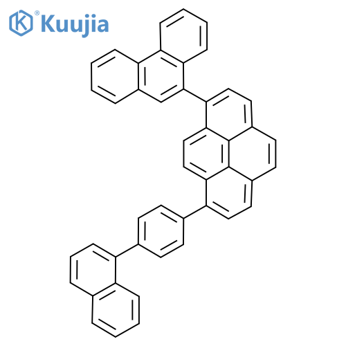 1-(4-(Naphthalen-1-yl)phenyl)-8-(phenanthren-9-yl)pyrene structure