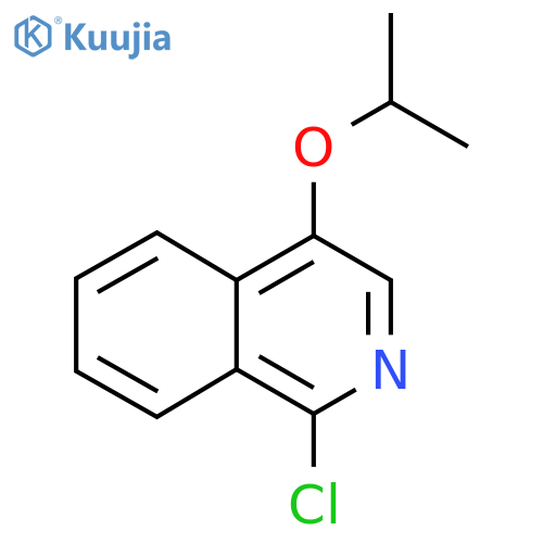 1-Chloro-4-isopropoxyisoquinoline structure