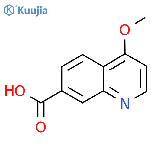4-Methoxyquinoline-7-carboxylic acid structure