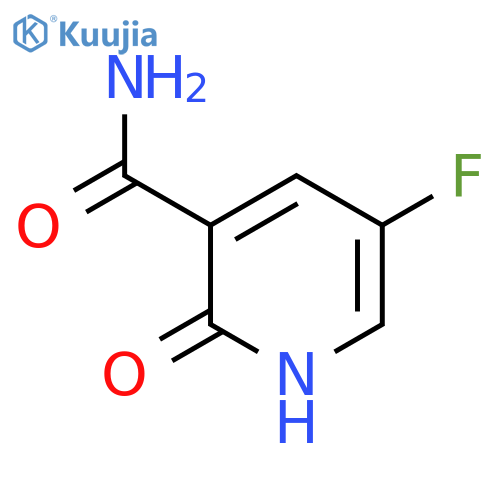 5-Fluoro-2-oxo-1,2-dihydropyridine-3-carboxamide structure