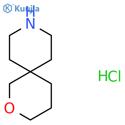 2-Oxa-9-azaspiro[5.5]undecane hydrochloride structure