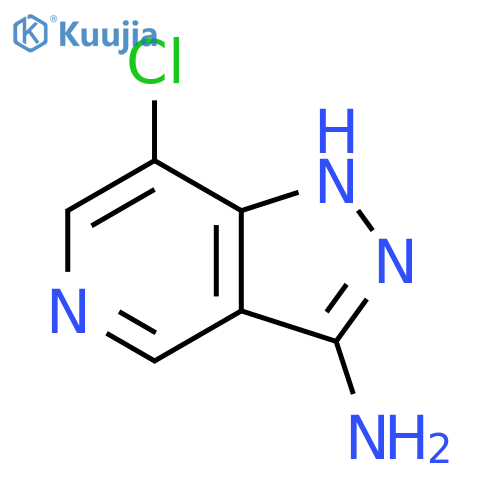 7-Chloro-1H-pyrazolo[4,3-c]pyridin-3-amine structure