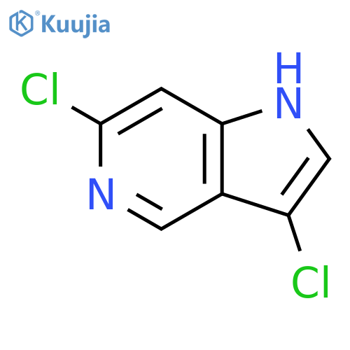 3,6-Dichloro-1H-pyrrolo[3,2-c]pyridine structure