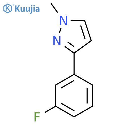 3-(3-Fluorophenyl)-1-methyl-1H-pyrazole structure