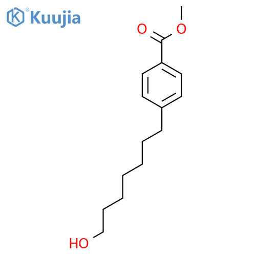 Methyl 4-(7-hydroxyheptyl)benzoate structure