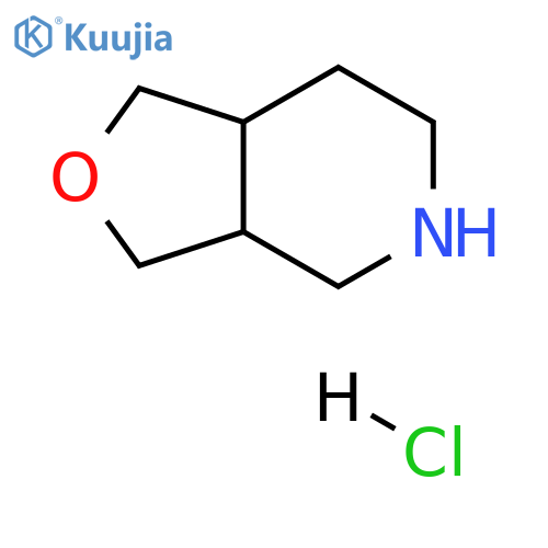 OCTAHYDROFURO[3,4-C]PYRIDINE HCL structure